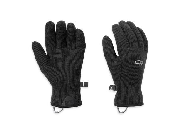 OR Flurry Sensor Gloves W Sort M Soft fleece hansker til damer